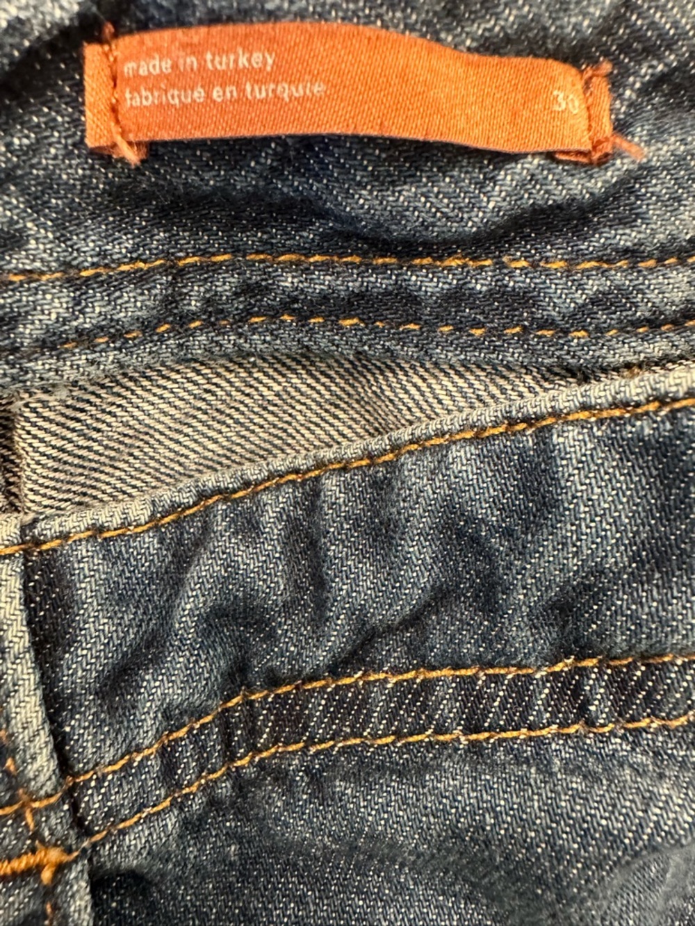 Pilcro The Uppercase A Wide Leg Denim Pants 30 Boho Chic Indie Retro Vibe - Picture 6 of 7